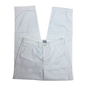 NWT J. Crew Natural High Waisted Straight Leg Pants Size 8 Tall Casual Career